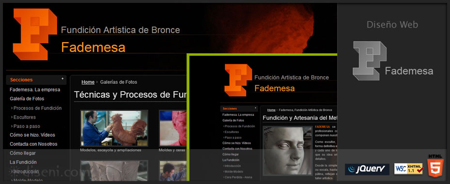 Capturas de pantalla de fademesa.com
